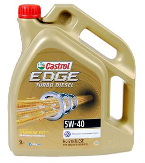 Castrol Edge TURBO DIESEL 5W-40  5 Litrovka