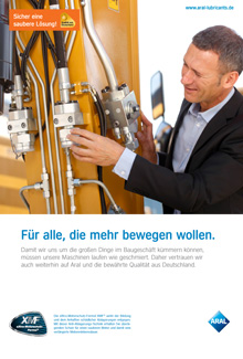 Aral Branchenflyer Bauwirtschaft