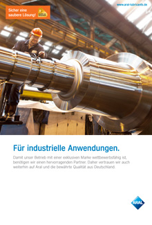 Aral Branchenflyer Industrie